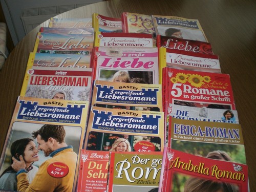 Heft liebesromane verchiedene - heft,
