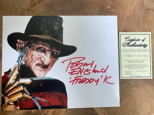 Robert englund signed - robert,