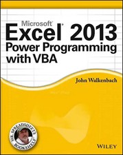 Excel 2013 Power Programming