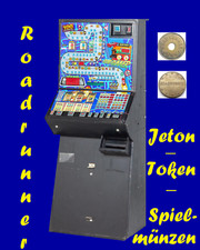 25 Münzen ROADRUNNER  Automaten Spielmünzen - Token - Jetons - Gewinnchips TOP