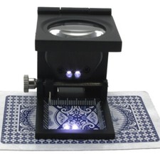 LED Fadenzähler Lupe 10x