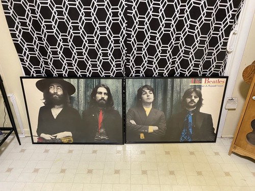 The beatles photographs poster - beatles,