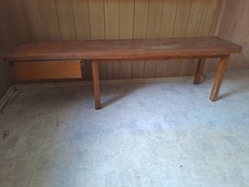 Alte Sitzbank aus Holz ca. 1930er Jahre