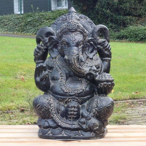 Stein figur ganesha - stein, skulptur