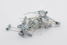 20x Vintage Keramik Röhren-Kondensator für Radios, 36 pF, Ceramic Capacitor, NOS