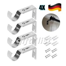 4 Stk Gardinen stange Klammern