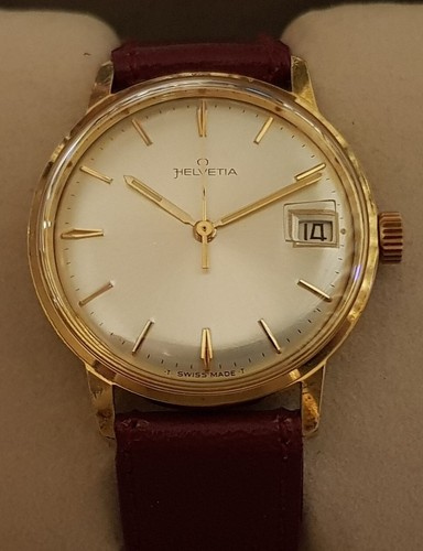 Vintage armbanduhr helvetia - vintage,