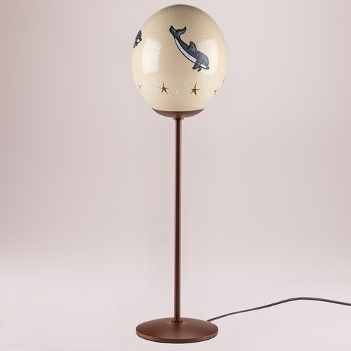 Tischlampe straußenei - tischlampe,