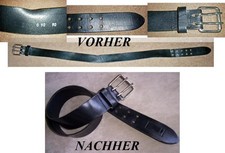 LEDERGÜRTEL AUFBEREITUNG