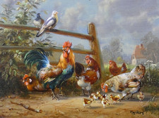 Ölgemälde Hubert Kaplan