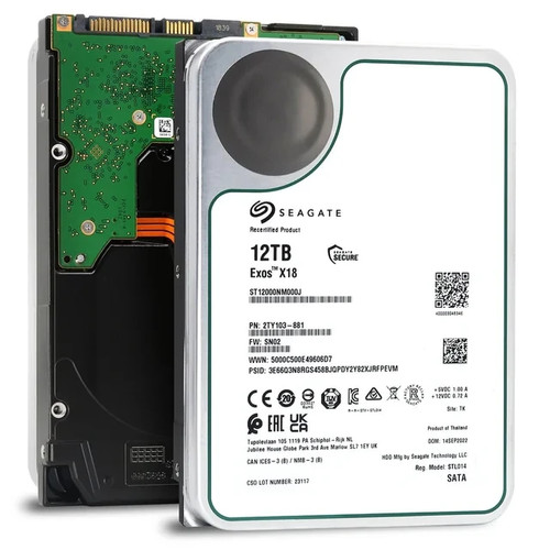 Seagate exos x18 12tb - exos, hdd