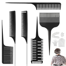 6 Stücke Strähnenkamm Set