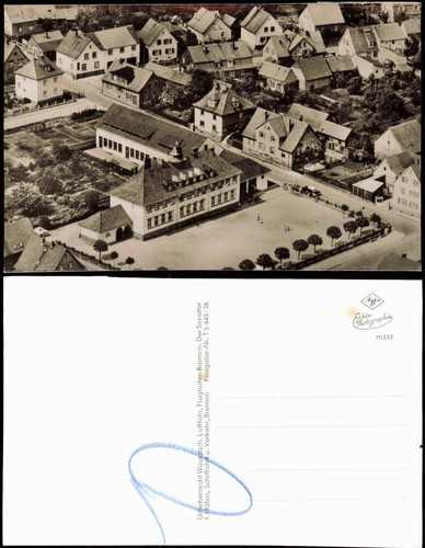 Ansichtskarte luftbilder - ansichtskarte,