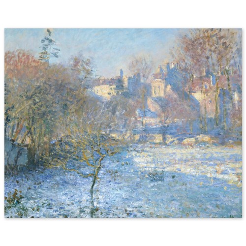 Claude monet raureif poster - claude, raureif,
