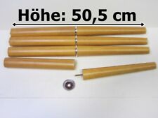 Tischfüße Couchfüße Sofafüße Holzbeine Möbelbeine Möbelfüße Holzfüße Höhe 50,5cm