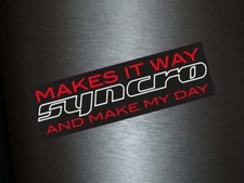 1 x Aufkleber Syncro Makes it