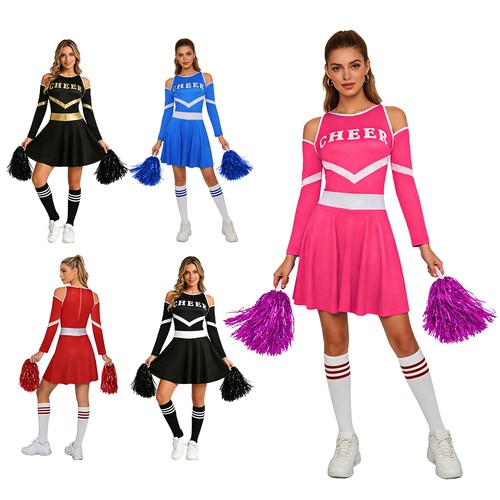 Damen cheerleader outfit - damen, cheerleader-outfit