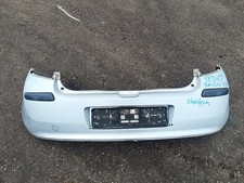 Renault Clio 3 Stoßstange Hinten Silber TED69