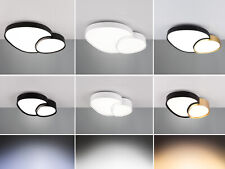 Große LED Deckenlampen über Couchtisch, Esstisch Deckenbeleuchtung Treppenhaus