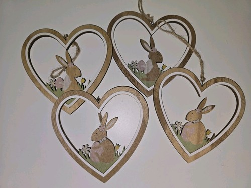 Fensterbild holz oster deko - fensterbild,