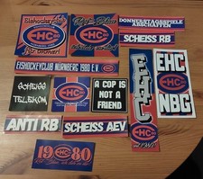 13 Aufkleber Sticker Eishockey