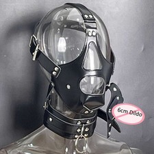 Bondage PU Leder Offenes
