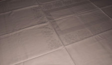 Altes Damast Tischdecke