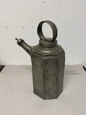 Alte Zinnkanne / Zinnflasche