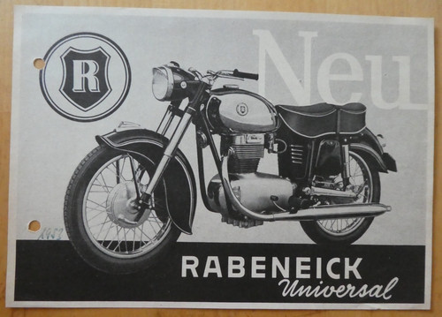 Original rabeneick prospekt - rabeneick,