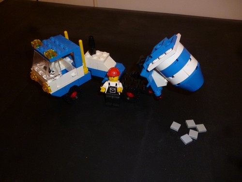 Lego 6682 baustelle - baustelle, cement