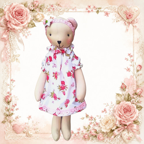 Romantik bär rosi 35 cm - „rosi“,