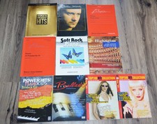 10x Klavier Noten Pop Rock