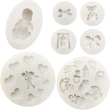 Fondant silikonformen baby - silikonformen, 3d