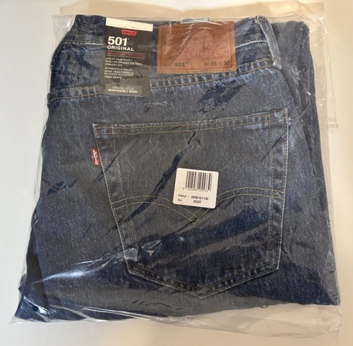 Levi 501 blau regular fit - regular,