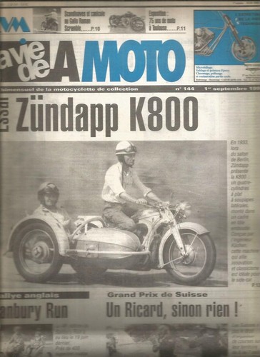 Vie moto n 144 - vie,