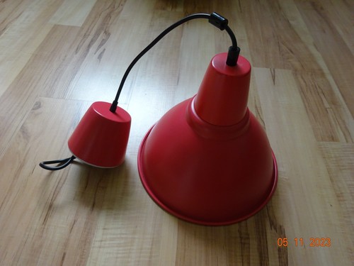 Hängelampe rot