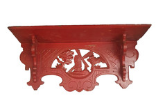 Antik Konsole/Wandregal Holz