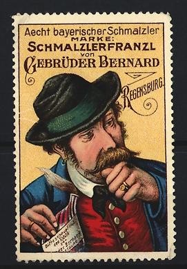 Reklamemarke regensburg - reklamemarke,