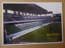 Stadionpostkarte, Stade de la Route de Lorient, Rennes, France, Nr. J.B.D. 001
