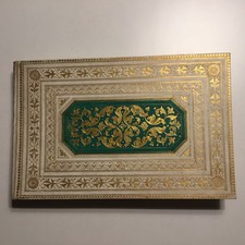 ANTIK STAMMBUCH POESIE BiDERMEIER keine Einträge Inhalt col. Kupferstiche u.a.