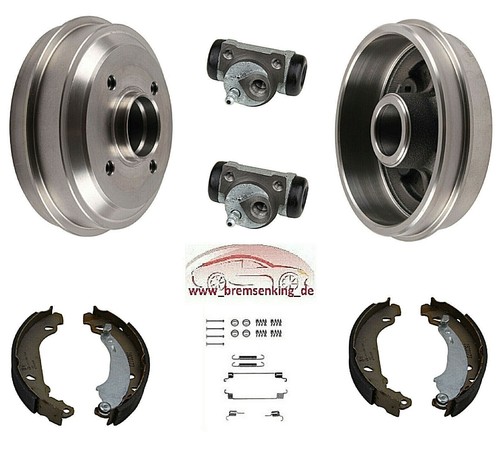 Bremstrommel set bremsbacken - bremstrommel,