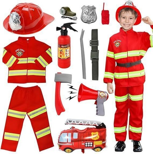 Kinder kostüm feuerwehr mann - feuerwehr,