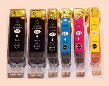 6 Patronen für Canon PIXMA