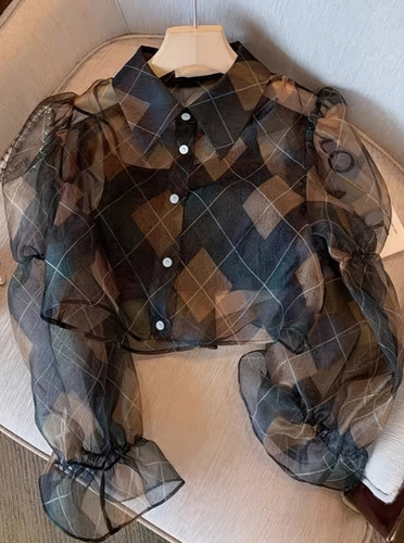 Schicke bluse transparent - schicke,