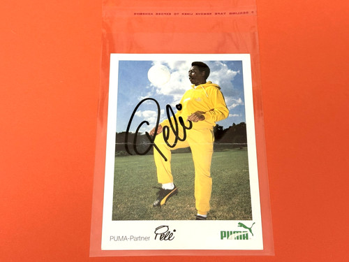 Pele original autogramm - pele,