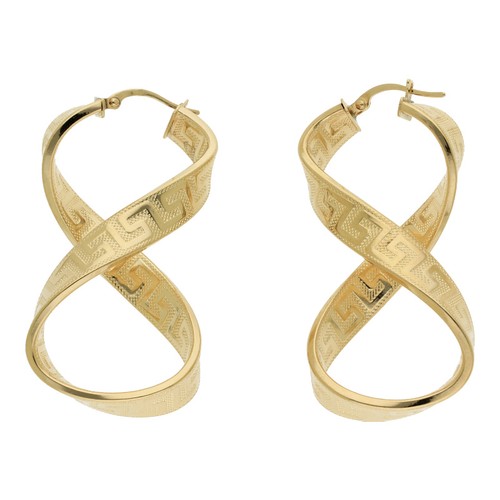 Große ohrringe 585 gold - ohrringe, 14