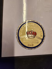 Originale Plakette Auto IV. Internationale Rallye Trifels 1957 - sehr selten -