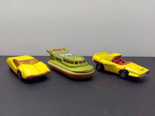 Matchbox autos 70er - 3, x