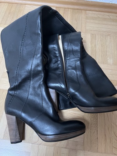 Lloyd overkneestiefel leder - overkneestiefel,