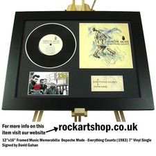 Depeche Mode SIGNED DAVE GAHAN